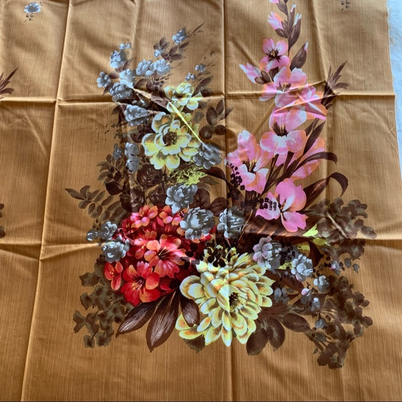 60s Floral Panel Set Fabric - Picture 6 of 7